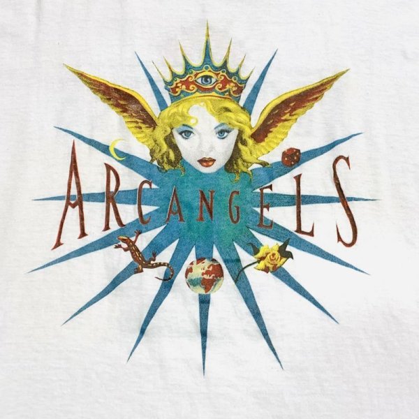 画像2: ▲買取品▲ ARCANGELS アークエンジェルス 92年 ジャパンツアー Tシャツ (2)