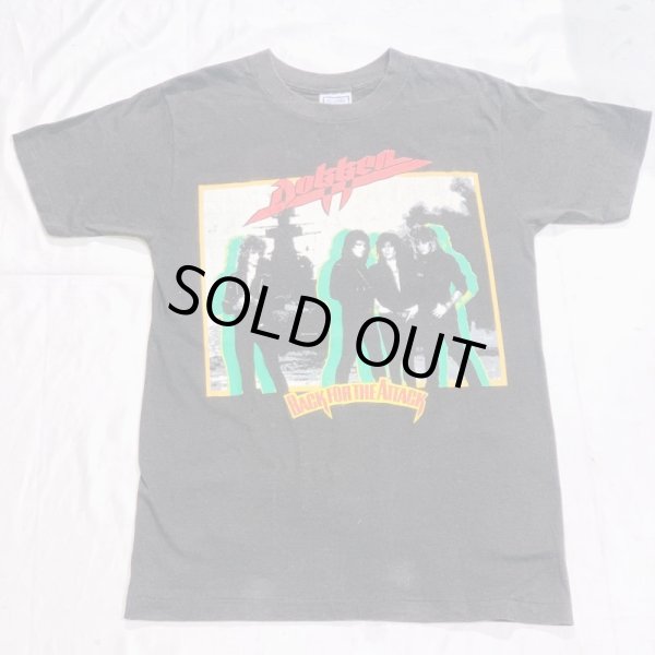 画像1: ▲買取品▲ DOKKEN ドッケン BACK FOR THE ATTACK ツアー ヴィンテージTシャツ (1)