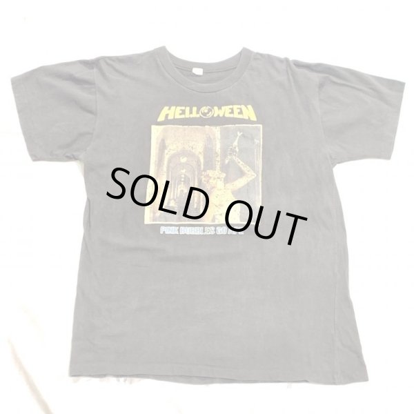 画像1: ▲買取品▲ HELLOWEEN  PINK BUBBLES GO APE ヴィンテージ Tシャツ (1)