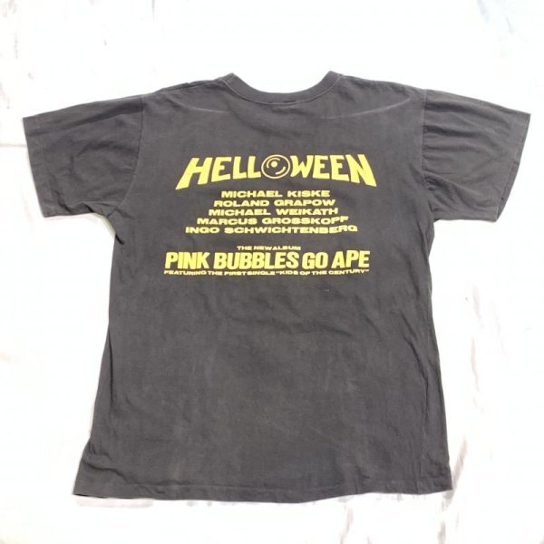 画像3: ▲買取品▲ HELLOWEEN  PINK BUBBLES GO APE ヴィンテージ Tシャツ (3)