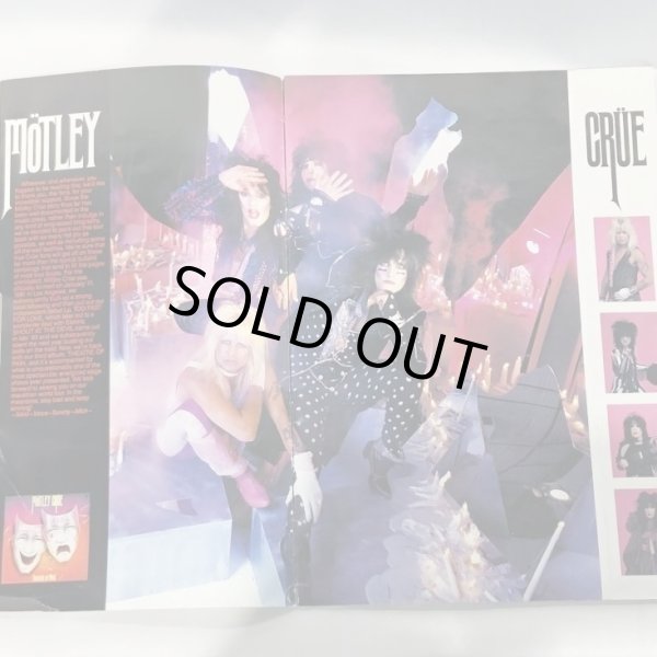 画像3: ▲買取品▲ Mötley Crüe モトリー・クルー [WELCOME TO THE THEATRE OF PAIN] 海外版ツアーパンフレット (3)