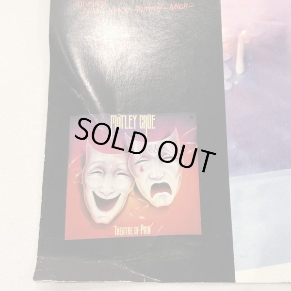 画像6: ▲買取品▲ Mötley Crüe モトリー・クルー [WELCOME TO THE THEATRE OF PAIN] 海外版ツアーパンフレット (6)