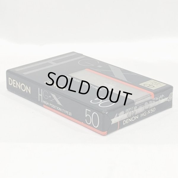 画像2: ▲買取品▲　DENON HG-X50 ＨIGH POSITION(TYPEII) (ハイポジション) カセットテープ (2)