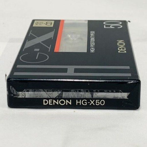 画像5: ▲買取品▲　DENON HG-X50 ＨIGH POSITION(TYPEII) (ハイポジション) カセットテープ (5)