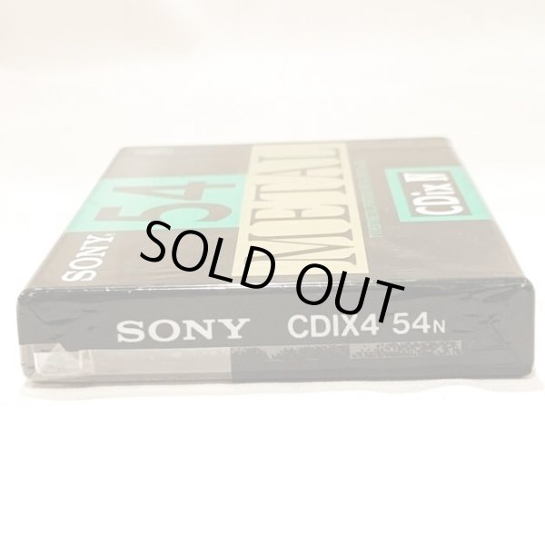 画像5: ▲買取品▲ SONY 54 METAL CDix IV METAL(メタルテープ) カセットテープ (5)