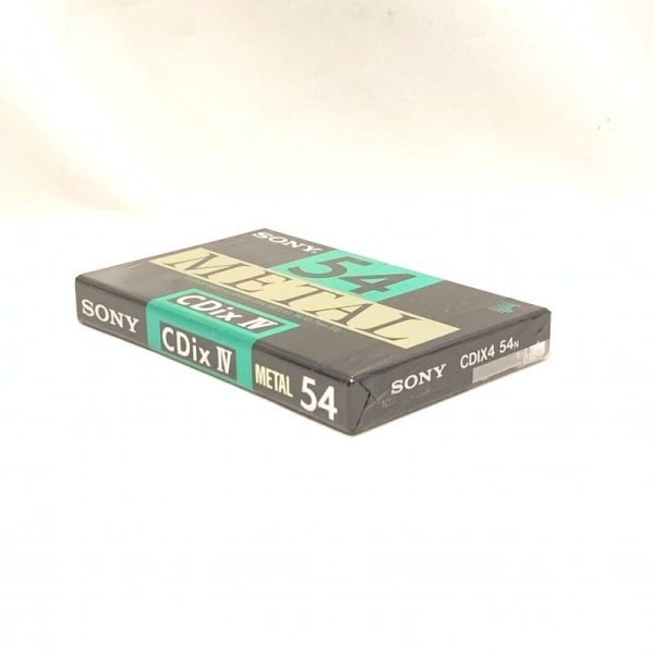 画像3: ▲買取品▲ SONY 54 METAL CDix IV METAL(メタルテープ) カセットテープ (3)