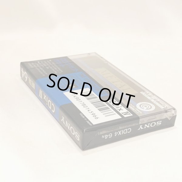 画像4: ▲買取品▲ SONY 64 METAL CDix IV METAL(メタルテープ)  カセットテープ (4)