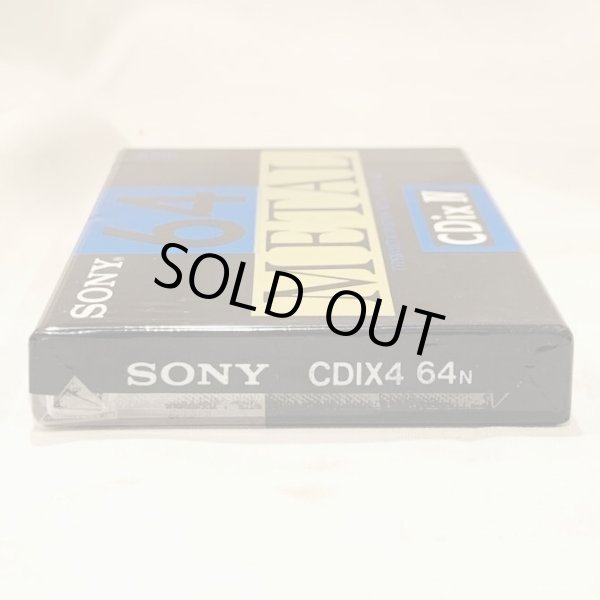画像5: ▲買取品▲ SONY 64 METAL CDix IV METAL(メタルテープ)  カセットテープ (5)