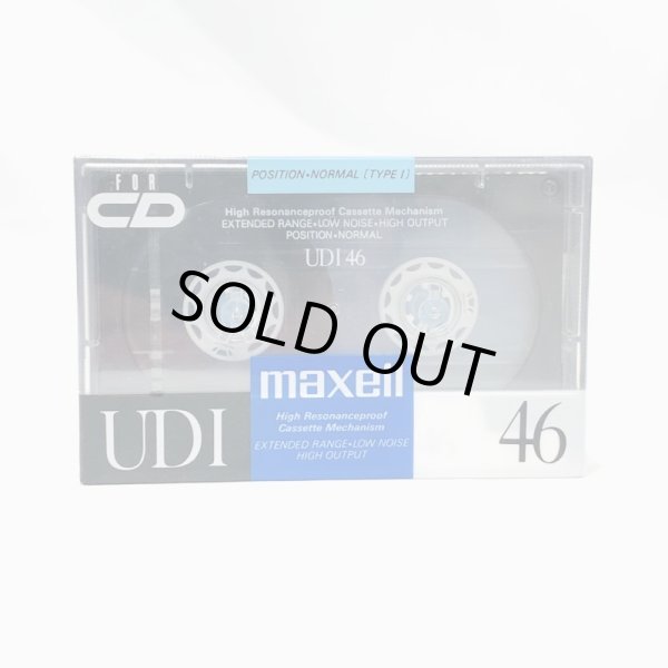 画像1: ▲買取品▲ maxell TYPEI UDI46  (ノーマルポジション) カセットテープ (1)