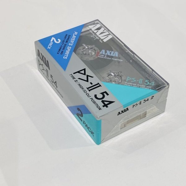 画像3: ▲買取品▲ AXIA PS-II 54 TYPEII HIGH POSITION 2PACK (ハイポジション) カセットテープ (3)