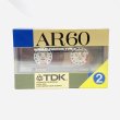 画像1: ▲買取品▲ TDK AR60 NORMAL POSITION TYPEI2PACK (ノーマルポジション) カセットテープ (1)