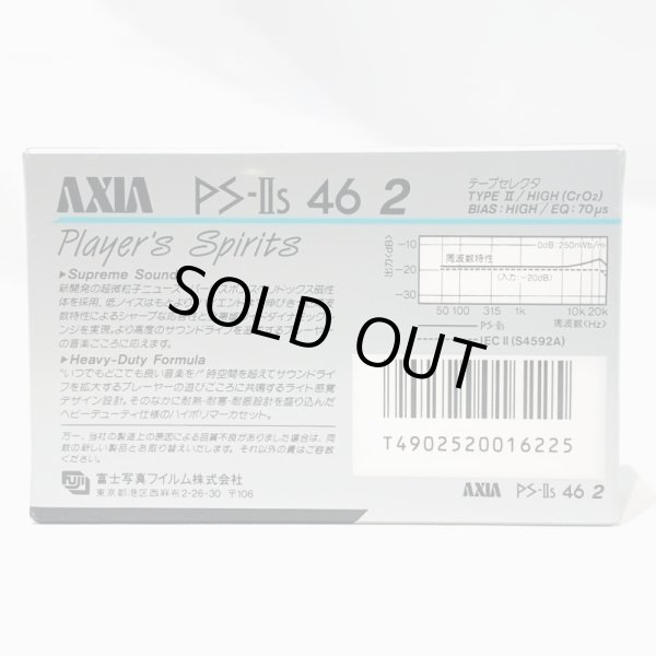 画像2: ▲買取品▲ AXIA PS-IIs 46 TYPEII HIGH POSITION 2PACK (ハイポジション) カセットテープ (2)