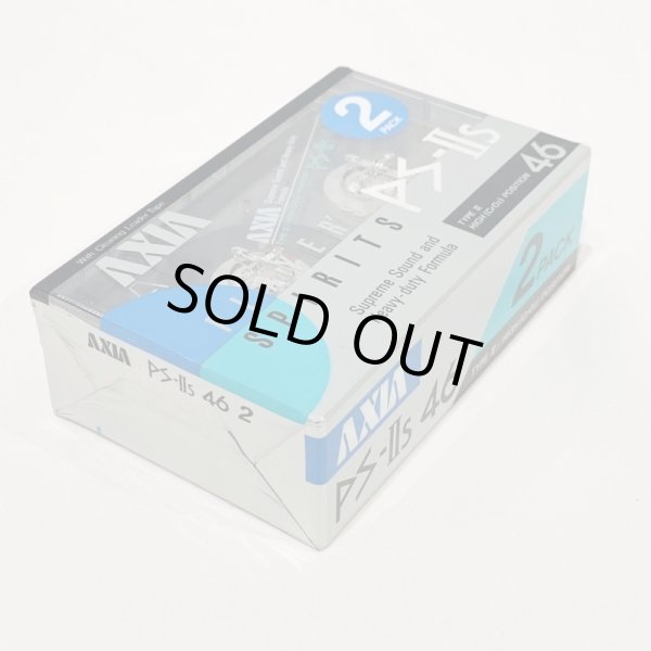 画像3: ▲買取品▲ AXIA PS-IIs 46 TYPEII HIGH POSITION 2PACK (ハイポジション) カセットテープ (3)