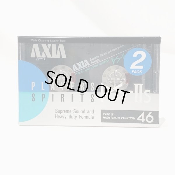 画像1: ▲買取品▲ AXIA PS-IIs 46 TYPEII HIGH POSITION 2PACK (ハイポジション) カセットテープ (1)