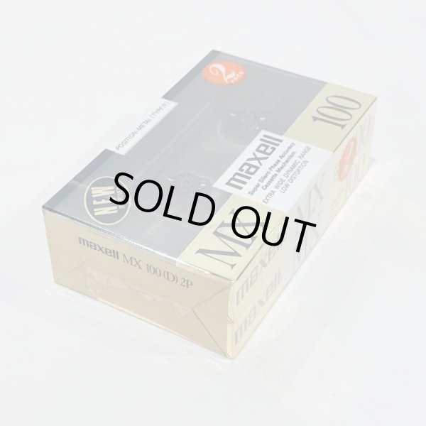 画像3: ▲買取品▲ maxell MX 100 (D) METAL POSITION TYPEIV 2PACK  (メタルポジション) カセットテープ (3)
