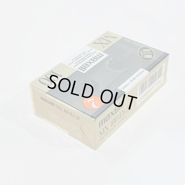 画像4: ▲買取品▲ maxell MX 100 (D) METAL POSITION TYPEIV 2PACK  (メタルポジション) カセットテープ (4)