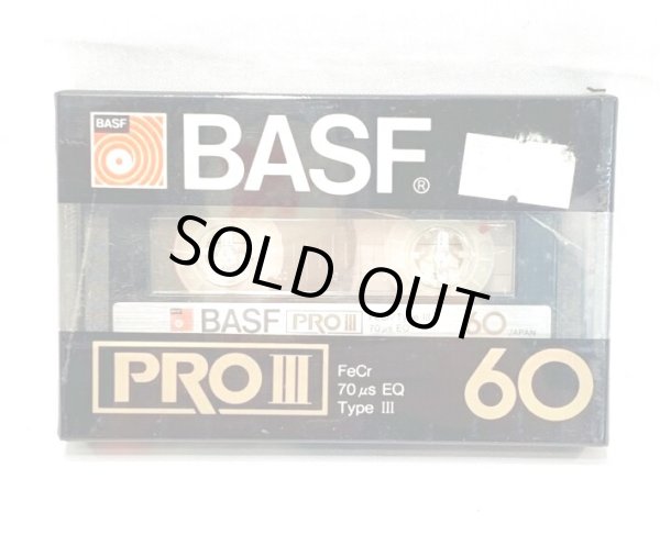 画像1: ▲買取品▲ BASF PRO III 60 (ノーマルポジション)  カセットテープ (1)