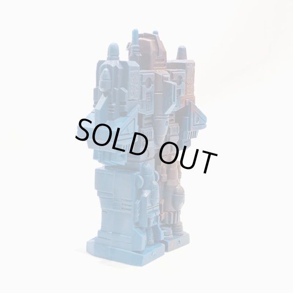 画像4: ▲買取品▲ トランスフォーマー スペリオン B フォームスロボ マーブル成型 消しゴム  赤青 (4)