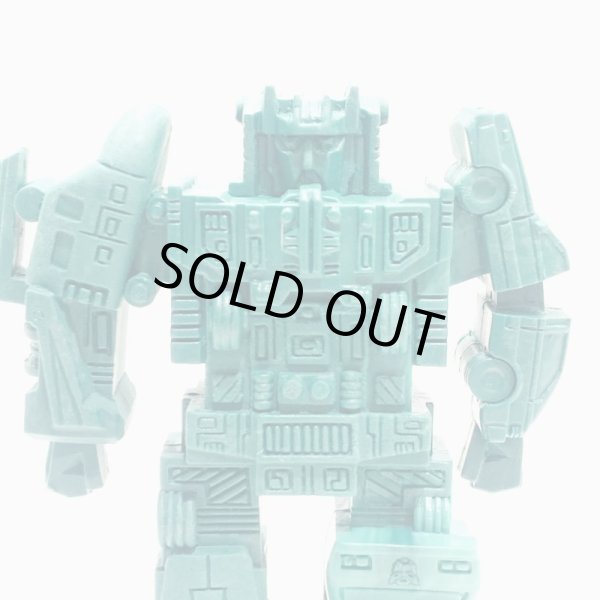 画像2: ▲買取品▲ トランスフォーマー ガーディアン フォームスロボ マーブル成型 消しゴム  緑白 (2)