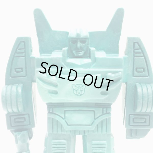 画像2: ▲買取品▲ トランスフォーマー ロディマスコンボイ フォームスロボ マーブル成型 消しゴム  緑白 (2)