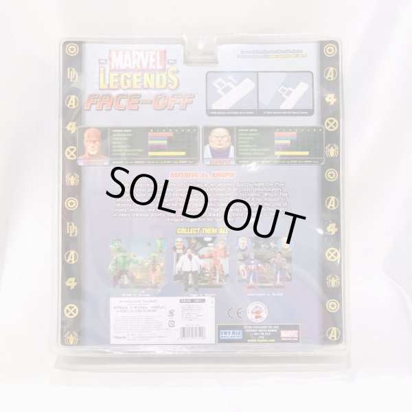画像2: ▲買取品▲ 【未開封】 トイビズ マーベルレジェンド 6インチ フェイスオフ キングピンVSデアデビル (2)