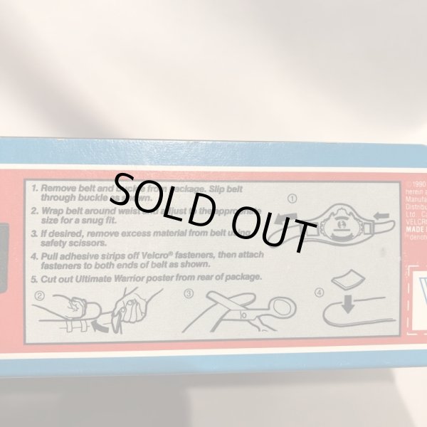 画像9: ▲買取品▲ 【開封】 ハズブロ WWF オフィシャル チャンピオンシップベルト アルティメット・ウォリアー (9)