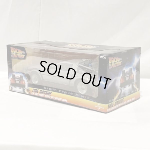 画像2: ▲買取品▲【未開封】NECA BACK TO THE FUTURE タイムマシーン ダイキャスト レプリカ デロリアン (2)