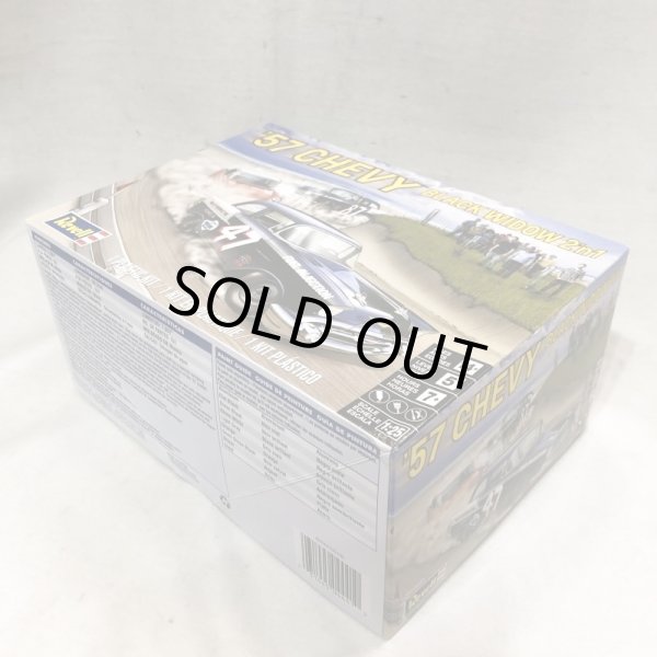 画像4: ▲買取品▲ レベル 1/25 シボレー `57 シェビー ブラックウィドウ 2 in 1 Revell Chevrolet `57 Chevy Black Widow 2`n1 (4)