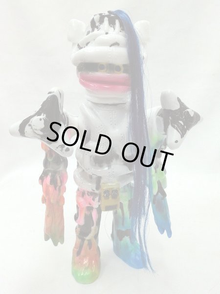 画像9: 【ADMSKI】 期間限定 "NINJALIEN" ダダモリヤ スタンダードサイズ ソフビ 原型 SADIE PINK GALAXY (9)