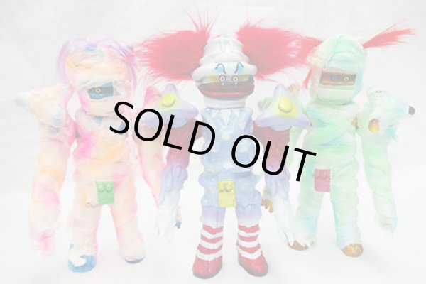 画像10: 【ADMSKI】 期間限定 "NINJALIEN" ダダモリヤ スタンダードサイズ ソフビ 原型 SADIE PINK GALAXY (10)