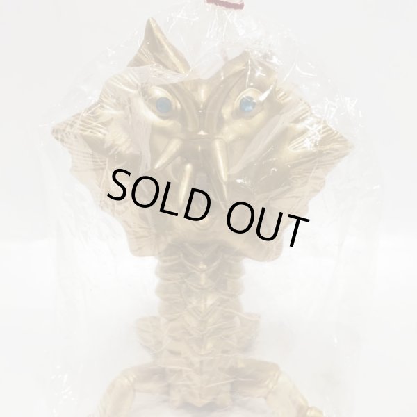 画像6: ▲買取品▲ M1号 輪投げ(ビラ星人当て) 景品 ビラ星人 ゴールド ソフビ (6)