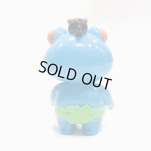 画像3: ▲買取品▲ ゴッコ堂 ガマの海 水色ラメ成型  (3)