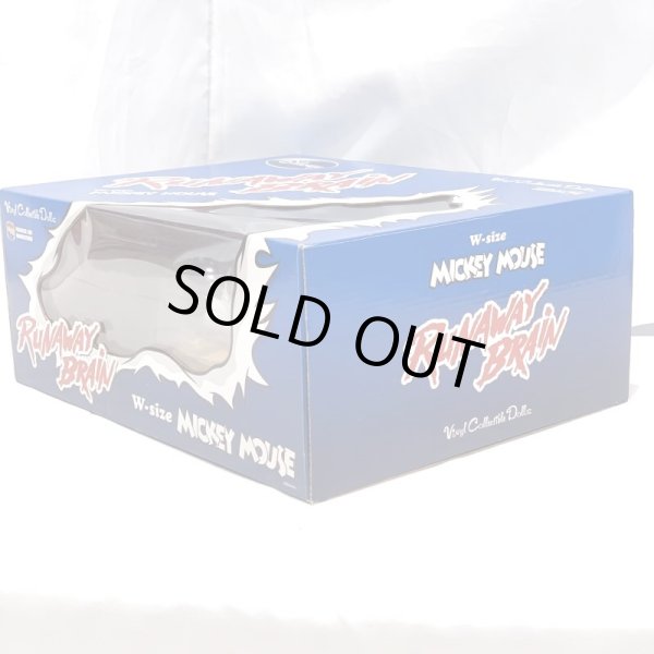 画像2: ▲買取品▲ 【開封品】MEDICOMTOY RUNAWAY BRAIN W-size MICKY MOUSE VCD  (2)