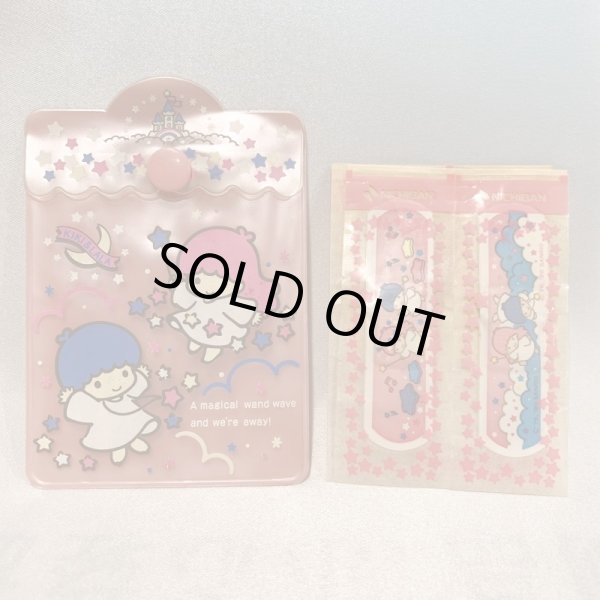 画像5: ▲買取品▲ サンリオ リトルツインスターズ キキララ ケース付き 絆創膏 90年製  (5)