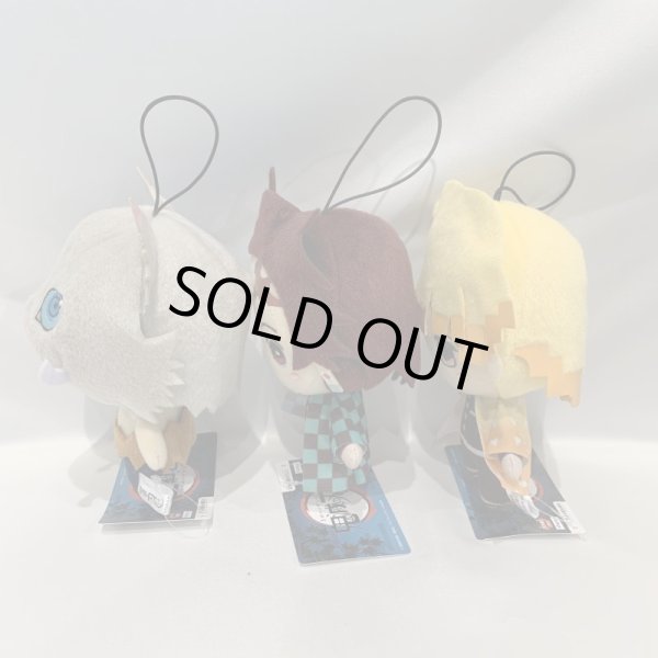 画像4: ▲買取品▲ フリュー 鬼滅の刃 ぬいぐるみ 3体セット (4)