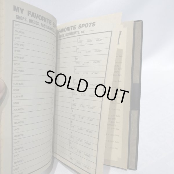 画像7: ▲買取品▲ THE STREET SLIDERS Original Date Book スケジュール帳 (7)