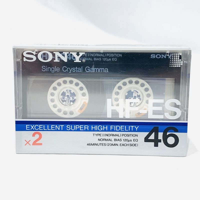 ▲買取品▲ SONY HF-ES 46 TYPEI 2PACK (ノーマルポジション) カセットテープ