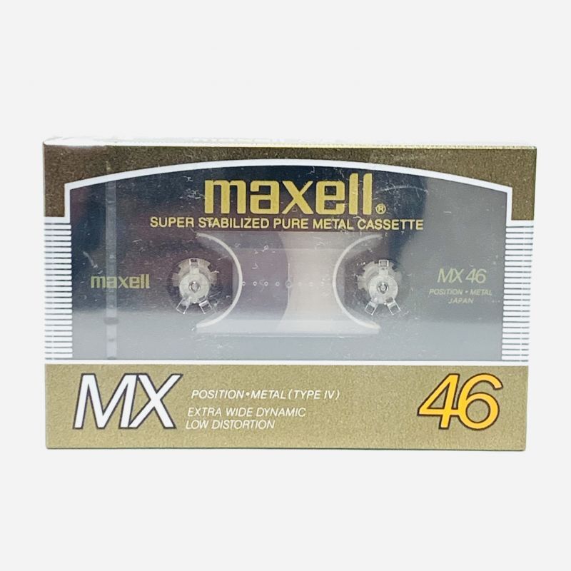 maxell MX46 メタルカセットテープ