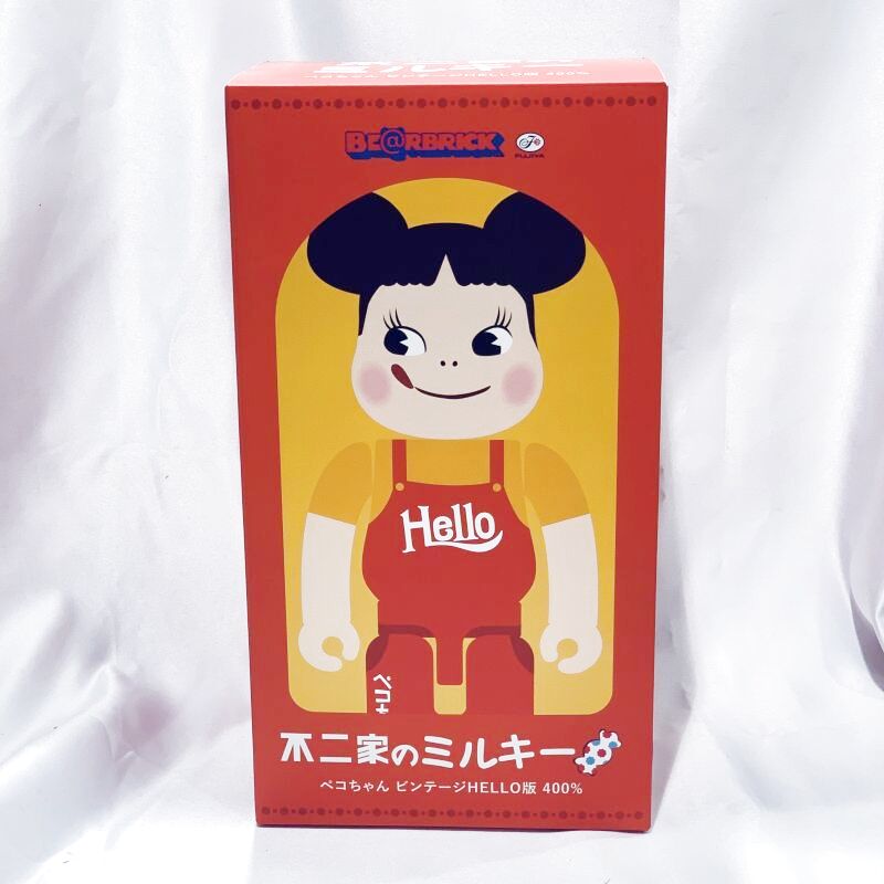 BE@RBRICK ペコちゃん(ミルキー65周年記念デザイン) 400％ | www