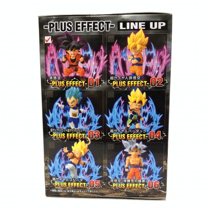 買取品 【未開封】ドラゴンボール超 ワールドコレクタブルフィギュア -PLUS EFFECT- 全6種セット - 超趣味国家 アダムスキー